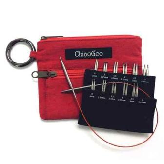 Набор укороченных спиц ChiaoGoo TWIST Red Lace