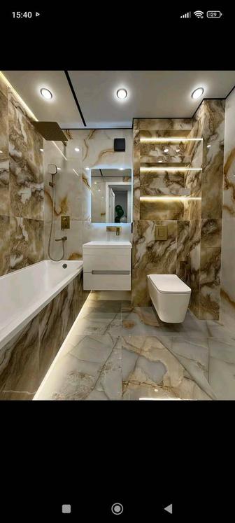 Кафель, керамогранит, гипсокартон, Сантехника, ремонт под ключ