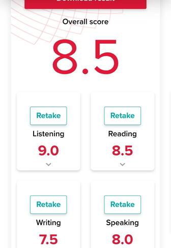 Английский, IELTS с 8.5 тьютором