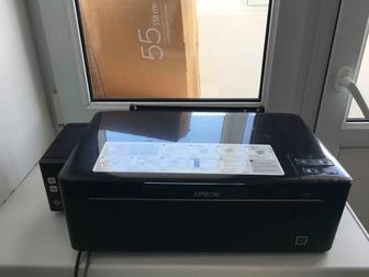 Продам цветной принтер EPSON (сканер, копия, цветная, чб распечатка)