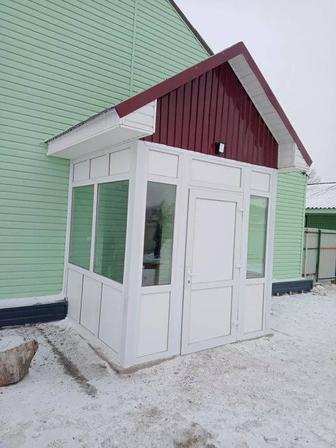 Услуги пластиковых окон и дверей перегородки откосы балконы москитные сетки
