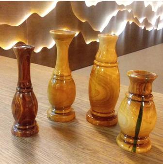 Ваза для гербария из дерева