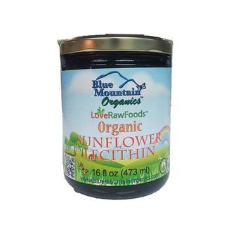 Лецитин. Blue Mountains Organic - Organic Sunflower Lecithin 473 ml