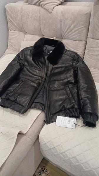 Продам куртку кожанная зимняя