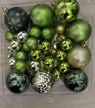 Распродажа елочных игрушек