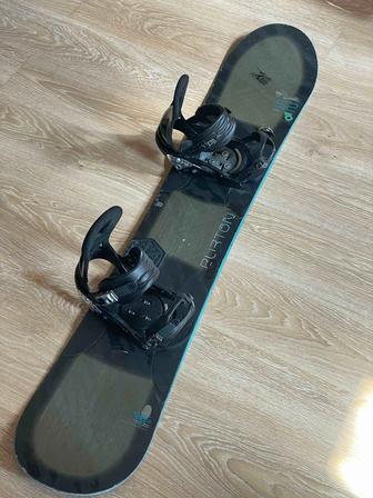 Сноуборд с креплениями burton 152cm