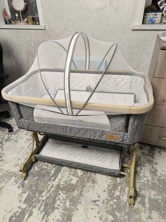 Детская приставная кроватка