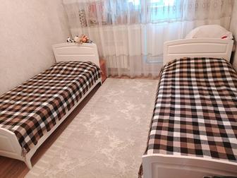 Продам кровать с матрасом, 90х200, 3 шт. Новые. МДФ-пленка, цвет-белый. Тор