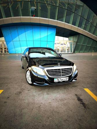 аренда Mercedes S Class W222 только с водителем