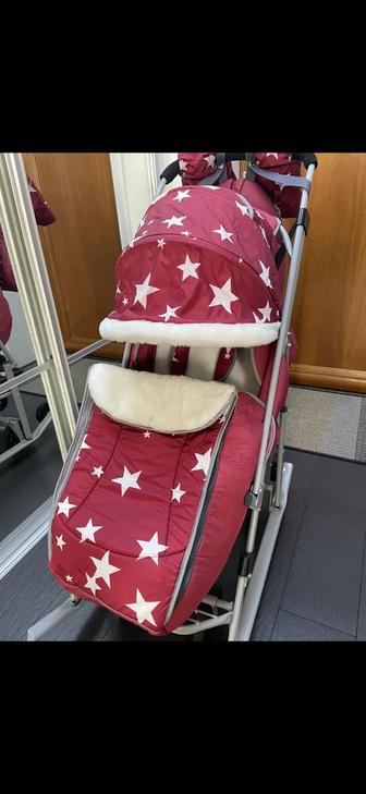 Продам санки коляску