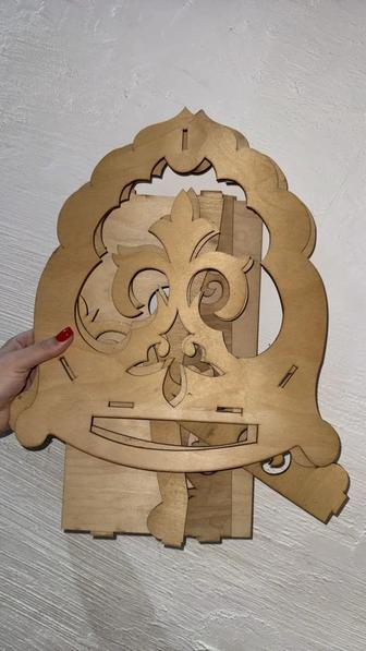 Деревянный бейсик для тоя