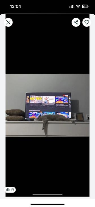 Продается телевизор Xiaomi 43 диагональ (109 см)