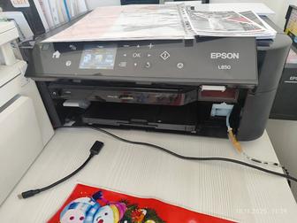 МФУ принтер 6 цветов epson L850