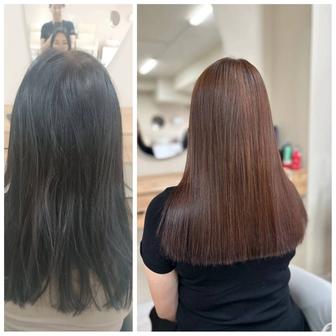 Покраска волос