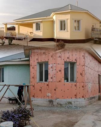 Дождик эмульсия покраска побелка