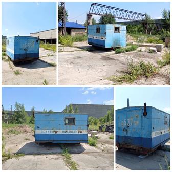 Срочно продам будку с печкой буржуйкой