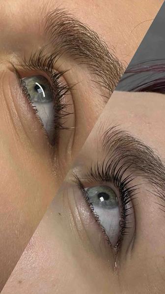 Ламинирование и покраска ресниц