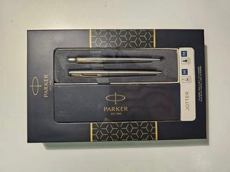 Подарочный набор из 2-х ручек Parker Jotter Stainless Steel GT