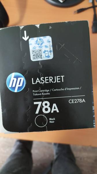 Картридж CE278A black, для принтера: HP