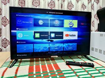 Продам телевизор 32 Smart TV (безрамочный дизайн)!