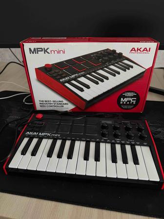 Миди клавиатура akai mpk mini