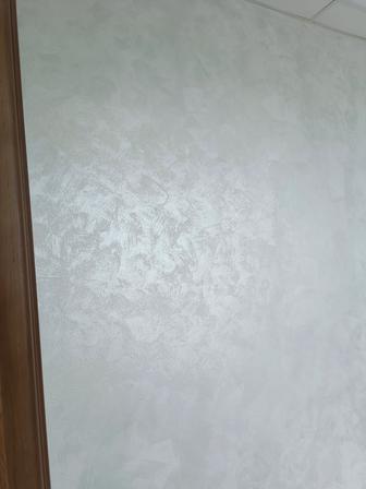 Поклейка обоев шпаклевка стен и потолков,