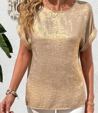 Продам золотистую блузку