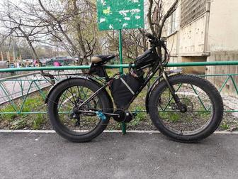 Электровелосипед. ЭлектоФэтбайк. Кареточный Bafang 1000w. Акб 48v 35ahTesla