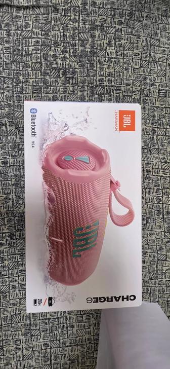 JBL Charge 6 розовая, Оригинал по низкой цене!