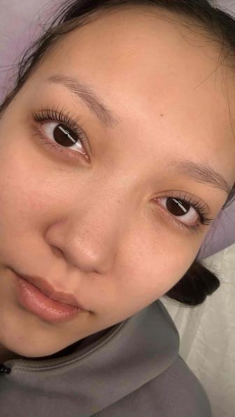 Ламинирование ресниц и бровей