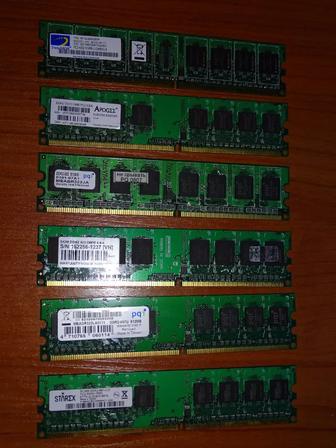 Оперативная память DDR2 по 512 Mb (б/у)