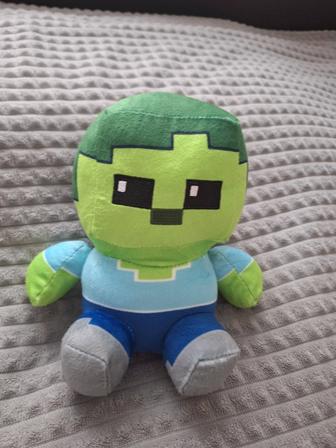 Мягкая игрушка зомби с майнкрафт