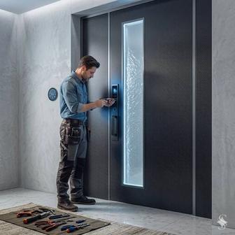 Замена и установка взломостойких сердцевин замков. Плотник. Слесарь