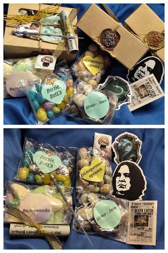 Сладкий бокс в стиле Хогвартс