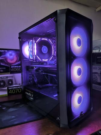 Игровой мощный Ryzen 5 8400f RTX4060 8Gb, Nvme Samsung 1Tb 32gb ddr5.