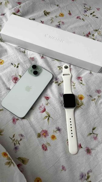 iphone 15 128 gb apple watch 6 - 40 mm