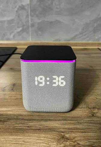 Умная колонка Яндекс Станция Миди серебристый