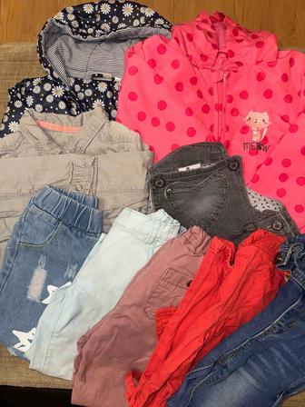 Куртки, джинсы, комбинезоны 86-104