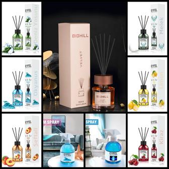 EYFEL, BIGHILL парфюмированный диффузор, спрей, духи для мужчин и женщин