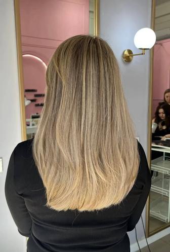 Сложное окрашивание волос