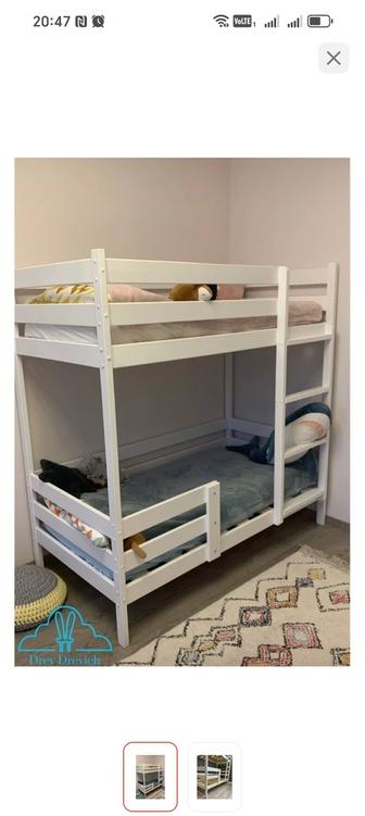 Продам двухярусную детскую кровать