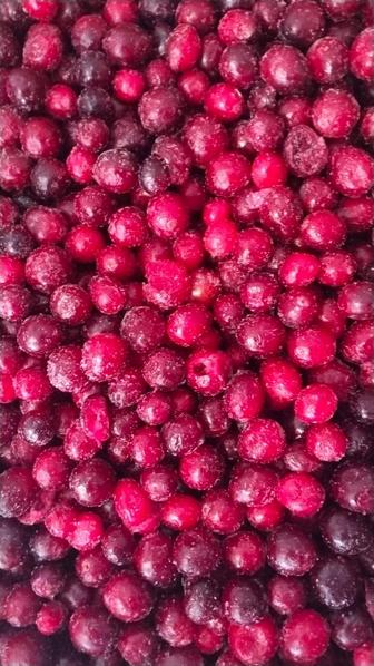 Ягоды и овощные смеси