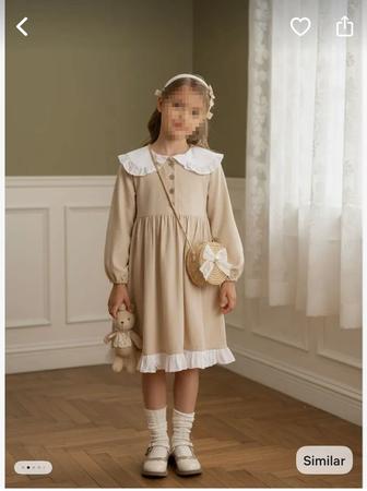 9-10 қызға көйлектер