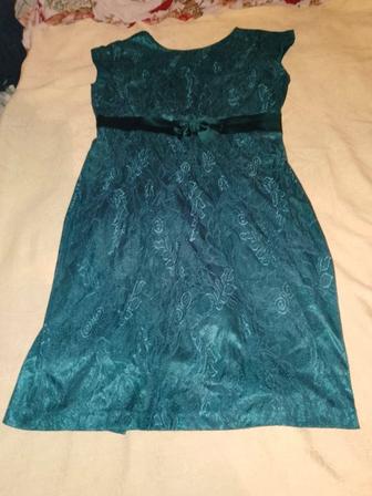 Продается платье бирюзовое
