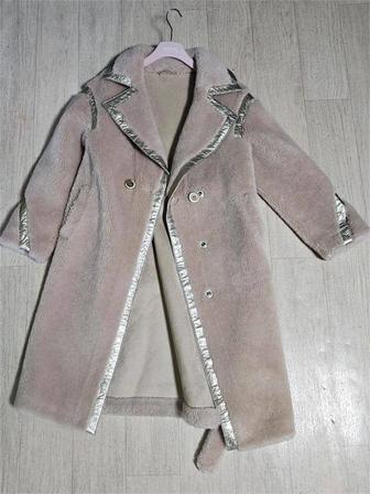 Стильная теплая шикарная шуба из овчины 42-44