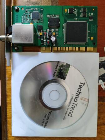 PCI-плата TT budget S-1401 цифровой спутниковый ТВ ресивер