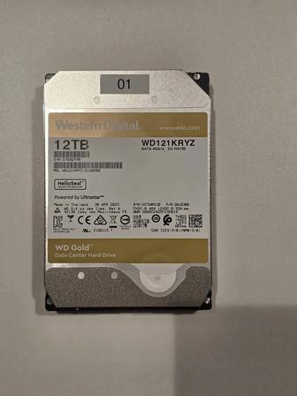 12 Tb Жесткий диск HDD WD Gold [WD121KRYZ]