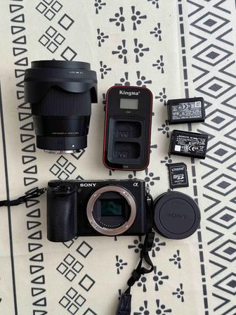 Камера Sony a6500 и объектив Sigma 16 mm