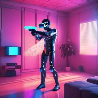 Игра аттракционы с иммерсивной активностью VR.