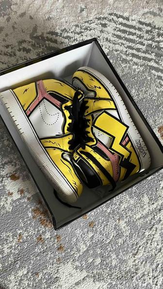 Кроссовки air jordan pokemon